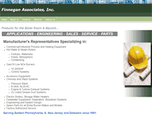 Tablet Screenshot of finnegan-assoc.com